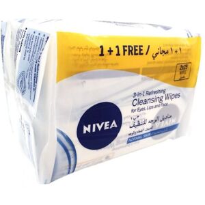 Nivea Normal Facial Wipes 25's 1+1 PROMO Nivea Normal Facial Wipes 25's 1+1 PROMO