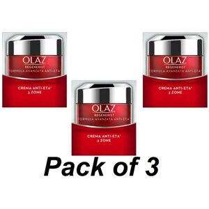 Olay Regenerist Night Cream Anti-Age 3 Zone 15ml (Olaz) - Pack of 3 Olay Regenerist Night Cream Anti-Age 3 Zone 15ml (Olaz) - Pack of 3
