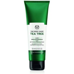 The Body Shop Tea Tree 3-in-1 Wash Scrub Mask - 125 ml - face mask The Body Shop Tea Tree 3-in-1 Wash Scrub Mask - 125 ml - face mask