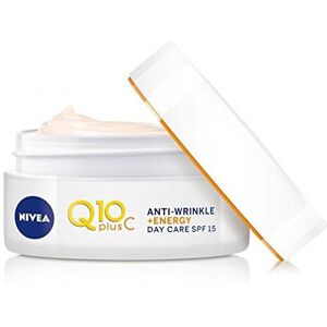 Nivea Q10 Plus C Anti-Wrinkle + Energy SPF 15 Day Cream with Vitamin C for Tired Nivea Q10 Plus C Anti-Wrinkle + Energy SPF 15 Day Cream with Vitamin C for Tired