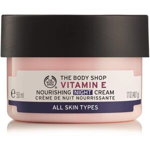 The Body Shop Vitamin E Nourishing NIGHT Cream 50ml For ALL SKIN TYPES & For MEN & WOMEN The Body Shop Vitamin E Nourishing NIGHT Cream 50ml For ALL SKIN TYPES & For MEN & WOMEN