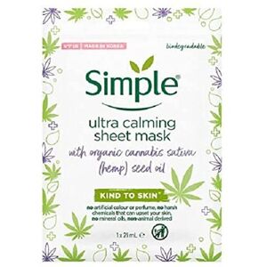 Simple Ultra Calming Sheet Mask Simple Ultra Calming Sheet Mask