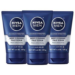 Men, Deep Cleaning Face Scrub, Original, 4.4 oz (125 g) - Nivea Men, Deep Cleaning Face Scrub, Original, 4.4 oz (125 g) - Nivea