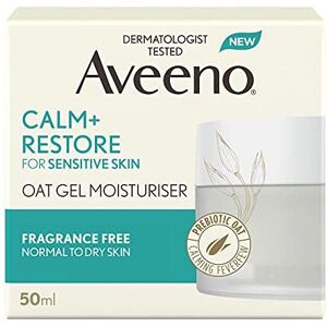Aveeno Face Calm + Restore Oat Gel Moisturiser 50ml Aveeno Face Calm + Restore Oat Gel Moisturiser 50ml