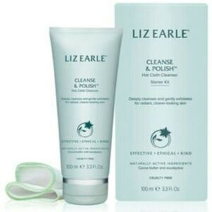 LIZ EARLE CLEANSE & POLISH Hot Cloth Cleanser Starter Kit 100ml Boxed LIZ EARLE CLEANSE & POLISH Hot Cloth Cleanser Starter Kit 100ml Boxed