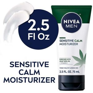 NIVEA MEN Sensitive Calm Moisturizer, 2.5 Fl Oz Tube NIVEA MEN Sensitive Calm Moisturizer, 2.5 Fl Oz Tube
