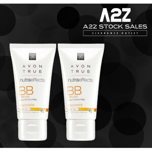2x Avon True NutraEffects BB cream Skin Perfecting Radiance SPF15 EXTRA LIGHT 2x Avon True NutraEffects BB cream Skin Perfecting Radiance SPF15 EXTRA LIGHT