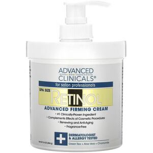 Advanced Clinicals, Retinol, Advanced Firming Cream, Fragrance Free, 454g Advanced Clinicals, Retinol, Advanced Firming Cream, Fragrance Free, 454g