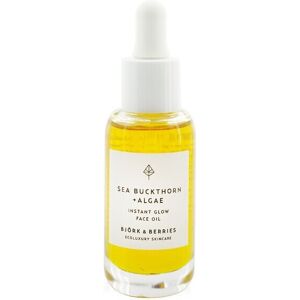 Bjork & Berries Sea Buckthorn+ Algae Instant Glow Face Oil - 30ml Bjork & Berries Sea Buckthorn+ Algae Instant Glow Face Oil - 30ml