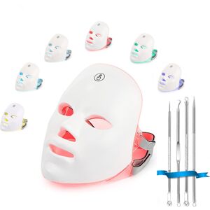 Wejoy Led Face Masks Light Therapy 7 Color Photon Red Light Therapy Facial radiofreque Wejoy Led Face Masks Light Therapy 7 Color Photon Red Light Therapy Facial radiofreque