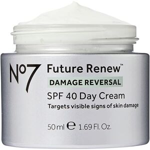 Boots No7 No7 Boots Future Renew Damage Reverse Day Cream SPF40 RRP £35.00 Boots No7 No7 Boots Future Renew Damage Reverse Day Cream SPF40 RRP £35.00