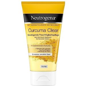 Neutrogena Curcuma Clear Soothing Moisturiser Facial Cream, for Blemished and Sensitive Ski Neutrogena Curcuma Clear Soothing Moisturiser Facial Cream, for Blemished and Sensitive Ski