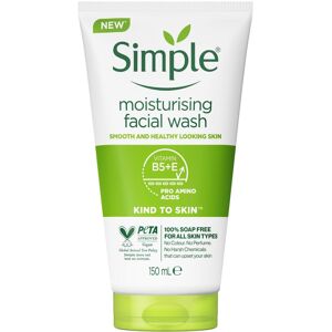 Simple Kind To Skin Moisturising Facial Wash 150ml Simple Kind To Skin Moisturising Facial Wash 150ml