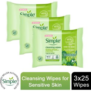 (Buy 3) Simple Kind to Skin,Wipes For Sensitive Skins (Buy 3) Simple Kind to Skin,Wipes For Sensitive Skins