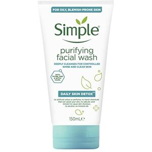 Simple Daily Skin Detox Purifying Facial Wash, 150ml Simple Daily Skin Detox Purifying Facial Wash, 150ml