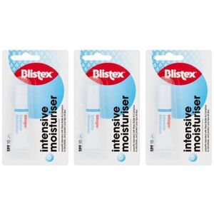 Blistex Intensive Moisturiser SPF10 Lip Balm 5g (Pack of 3) - Deep Hydration wit Blistex Intensive Moisturiser SPF10 Lip Balm 5g (Pack of 3) - Deep Hydration wit