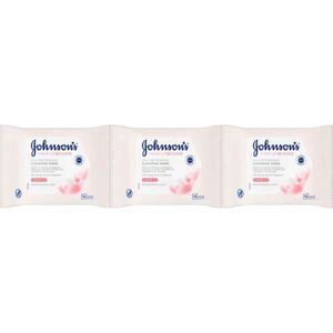 Johnson & Johnson Johnson's Face Care Makeup Be Gone Refreshing Wipes - 25 wipes (Pack of 3) Johnson & Johnson Johnson's Face Care Makeup Be Gone Refreshing Wipes - 25 wipes (Pack of 3)
