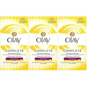 Olay SPF15 Complete Lightweight 3-in-1 Normal/Oily Moisturiser Day Fluid, 100ml Olay SPF15 Complete Lightweight 3-in-1 Normal/Oily Moisturiser Day Fluid, 100ml