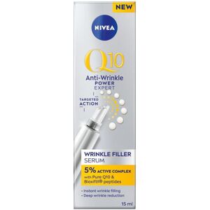 NIVEA Q10 Anti-Wrinkle Power Expert Wrinkle Filler Serum (15ml), Face Serum with NIVEA Q10 Anti-Wrinkle Power Expert Wrinkle Filler Serum (15ml), Face Serum with