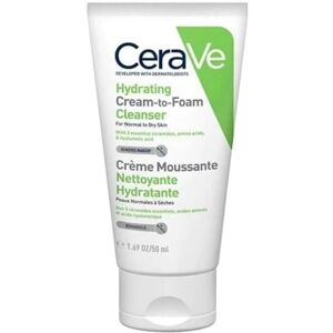 CeraVe Cera-Ve Hydrating Cream to Foam Cleanser 50ml CeraVe Cera-Ve Hydrating Cream to Foam Cleanser 50ml