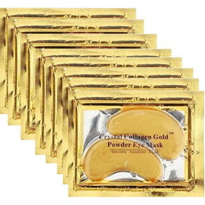 YUANSAIS 24K Gold Crystal Collagen Under Eye Gel Pad Anti-Aging Wrinkle(12Pcs) YUANSAIS 24K Gold Crystal Collagen Under Eye Gel Pad Anti-Aging Wrinkle(12Pcs)