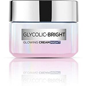 L’Oréal Paris Glycolic Bright Glowing Night Cream, 15ml Overnight Brightening Cream with Glyc L’Oréal Paris Glycolic Bright Glowing Night Cream, 15ml Overnight Brightening Cream with Glyc