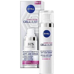 NIVEA Cellular Expert Filler Concentrated Anti-Age Serum (40 ml), Anti-Wrinkle Serum w NIVEA Cellular Expert Filler Concentrated Anti-Age Serum (40 ml), Anti-Wrinkle Serum w