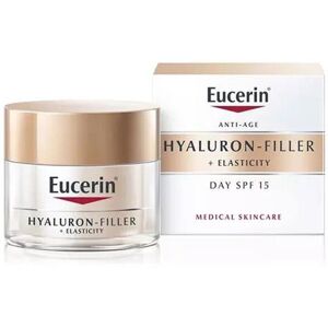 Eucerin Hyaluron Filler+Elasticity SPF 15 Day Cream UVA Protection Daily Moistur Eucerin Hyaluron Filler+Elasticity SPF 15 Day Cream UVA Protection Daily Moistur