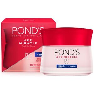 Unbranded Pond's Age Miracle Youthful Glow Night Cream Youthful Flowing Skin In 7 Days 50 Unbranded Pond's Age Miracle Youthful Glow Night Cream Youthful Flowing Skin In 7 Days 50
