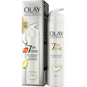 Olay Total Effects Featherweight Day Cream SPF15 - 7-in-1 Anti-Ageing Moisturise Olay Total Effects Featherweight Day Cream SPF15 - 7-in-1 Anti-Ageing Moisturise