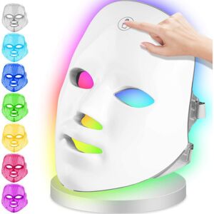Unbranded Light Therapy LED Face Mask,LED Photon Therapy 7 Color Light Treatment with Touc Unbranded Light Therapy LED Face Mask,LED Photon Therapy 7 Color Light Treatment with Touc