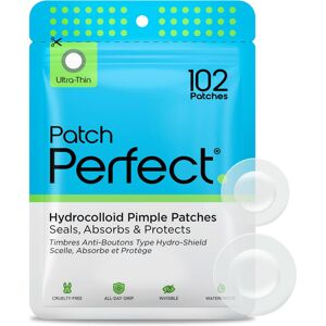 Patch Perfect Spot Patches (102 Count) Korean Hydrocolloid Pimple Absorbing Dots Patch Perfect Spot Patches (102 Count) Korean Hydrocolloid Pimple Absorbing Dots