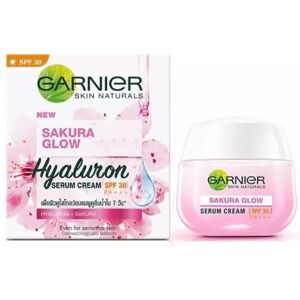 Garnier Sakura Glow Hyaluron Serum Cream SPF 30 PA+++ 50 ml Garnier Sakura Glow Hyaluron Serum Cream SPF 30 PA+++ 50 ml