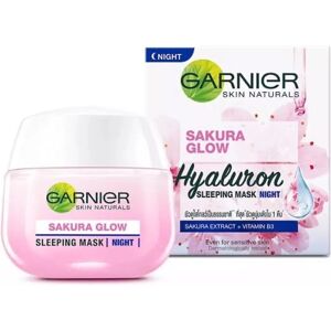 Garnier Sakura Glow Hyaluron Serum NIGHT Sleeping Mask Cream 50ml Garnier Sakura Glow Hyaluron Serum NIGHT Sleeping Mask Cream 50ml