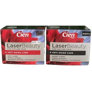Cien Laser Beauty Anti-Aging Care Day Cream & Night Cream 2 x 50ml Cien Laser Beauty Anti-Aging Care Day Cream & Night Cream 2 x 50ml