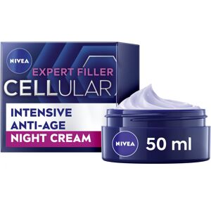 NIVEA Hyaluron Cellular Filler Night Cream - Anti-Age Night Cream for Women NIVEA Hyaluron Cellular Filler Night Cream - Anti-Age Night Cream for Women
