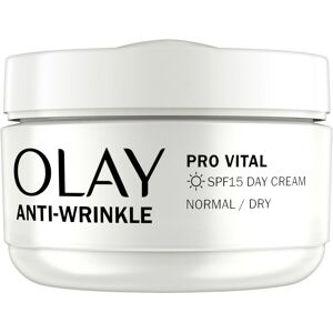 Olay Anti-Wrinkle Pro Vital Anti-Ageing Moisturiser Day Cream SPF 15, 50 ml Olay Anti-Wrinkle Pro Vital Anti-Ageing Moisturiser Day Cream SPF 15, 50 ml