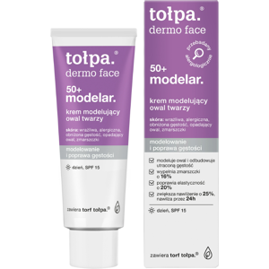 Tolpa Tołpa Dermo Face Modelar 50+ Day Cream 40ml - Firming Anti-Aging Cream for Matur Tolpa Tołpa Dermo Face Modelar 50+ Day Cream 40ml - Firming Anti-Aging Cream for Matur