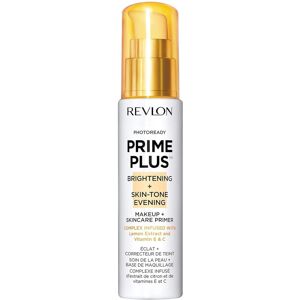 Revlon Prime Plus Makeup & Skincare Primer, Brightening and Skin-Tone Evening, Formulat Revlon Prime Plus Makeup & Skincare Primer, Brightening and Skin-Tone Evening, Formulat