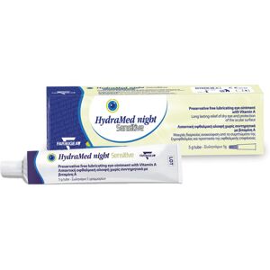 Farmigea Ophthalmics UK HydraMed Night Sensitive 5g Tube Farmigea Ophthalmics UK HydraMed Night Sensitive 5g Tube