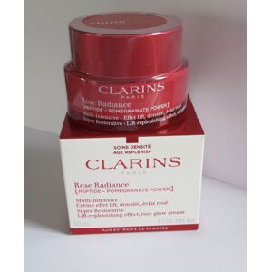 Rose Radiance Super Restorative rosy glow cream by Clarins 50ml Rose Radiance Super Restorative rosy glow cream by Clarins 50ml
