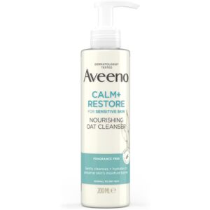 Aveeno Face Calm+Restore Nourishing Oat Cleanser (1x 200ml) 200ml Aveeno Face Calm+Restore Nourishing Oat Cleanser (1x 200ml) 200ml