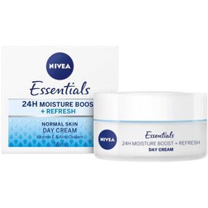 Nivea Essentials 24h Moisture Boost Cream 50ml Normal Skin SPF15 Nivea Essentials 24h Moisture Boost Cream 50ml Normal Skin SPF15