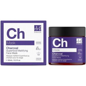 Dr Botanicals Face Mask Mattifying Charcoal CH 60ml Combination Oily Skin Superf Dr Botanicals Face Mask Mattifying Charcoal CH 60ml Combination Oily Skin Superf