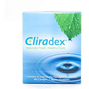 Cliradex Towelettes - Natural Face, Eyelash & Eyelid Cleanser - Wipes Cliradex Towelettes - Natural Face, Eyelash & Eyelid Cleanser - Wipes