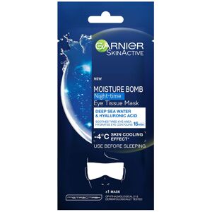 Garnier Moisture Bomb Night-Time Eye Sheet Mask Deep Sea Water and Hyaluronic Acid 6g Garnier Moisture Bomb Night-Time Eye Sheet Mask Deep Sea Water and Hyaluronic Acid 6g