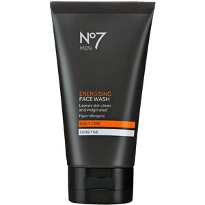 Boots No7 No7 Men Energizing Face Wash - Soap Free Hypoallergenic Cleanser for Oily Skin - Boots No7 No7 Men Energizing Face Wash - Soap Free Hypoallergenic Cleanser for Oily Skin -