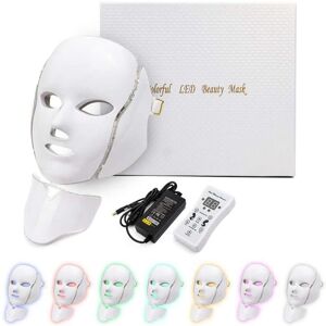 Unbranded (with box) 7 Colors Led Facial Mask Machine Light Photon Therapy Acne Face And N Unbranded (with box) 7 Colors Led Facial Mask Machine Light Photon Therapy Acne Face And N