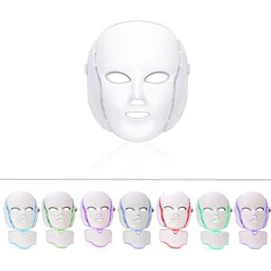 GreenZech 7 Color LED Light Photon Face Mask Neck Rejuvenation Skin Facial Therapy Wrinkle GreenZech 7 Color LED Light Photon Face Mask Neck Rejuvenation Skin Facial Therapy Wrinkle