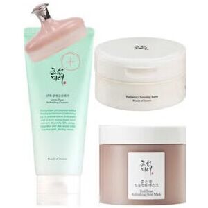Beauty of Joseon Daily Cleansing Trio Nourishing Cleansing Balm, Purifying Gre Beauty of Joseon Daily Cleansing Trio Nourishing Cleansing Balm, Purifying Gre